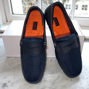 Swims mens loafers navy blue US SIZE 8 / EU SIZE 41